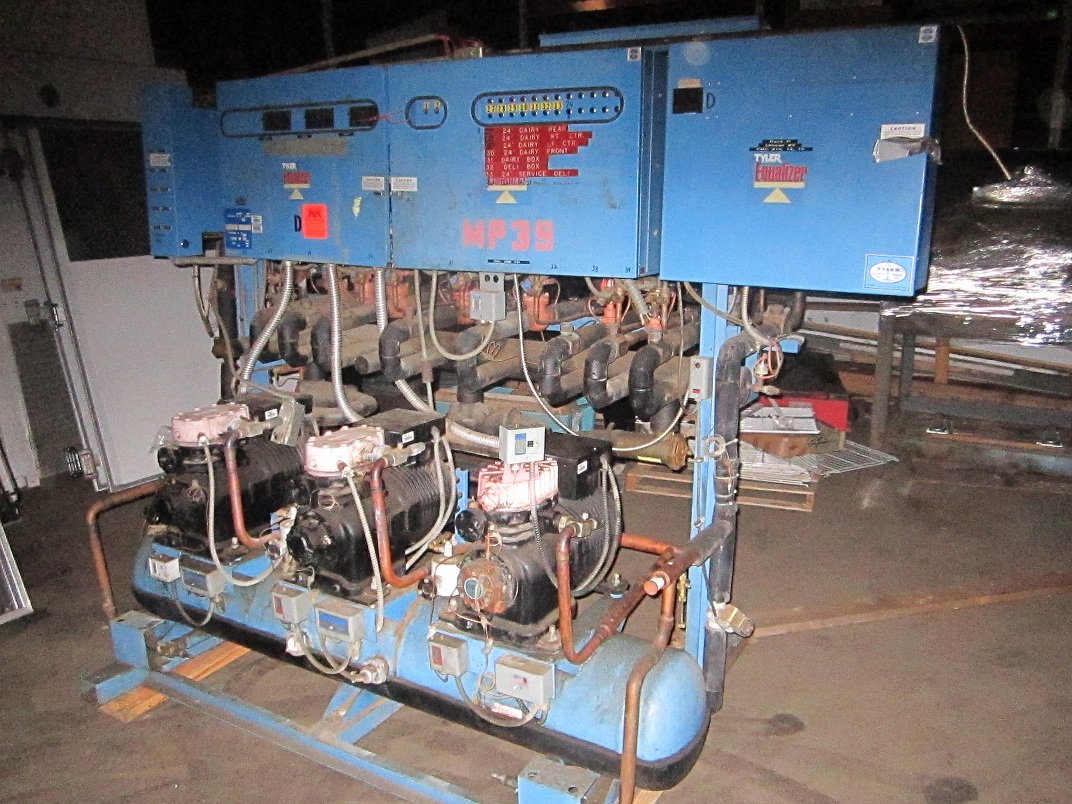 901, Tyler Model #: P3SM Horsepower: 23. Temperature: Medium Voltage: 208/230/3 Ph Refrigerant: R-12
