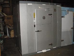 New ICS 7' X 7' 6" X 8' Walk-In Cooler w/ New Precharged Refrigeration