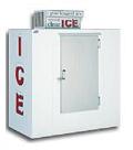 Leer L65 Outdoor Bagged Ice Solid Door Storage Cabinet holds 275, 10lbs. bags.