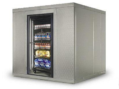 New 10' X 10' X 8' Beer Cave w/ Glass Entry Door