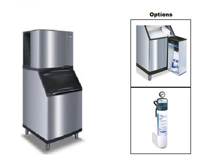 New S-500 series Manitowoc Ice Machine produces 560lbs.