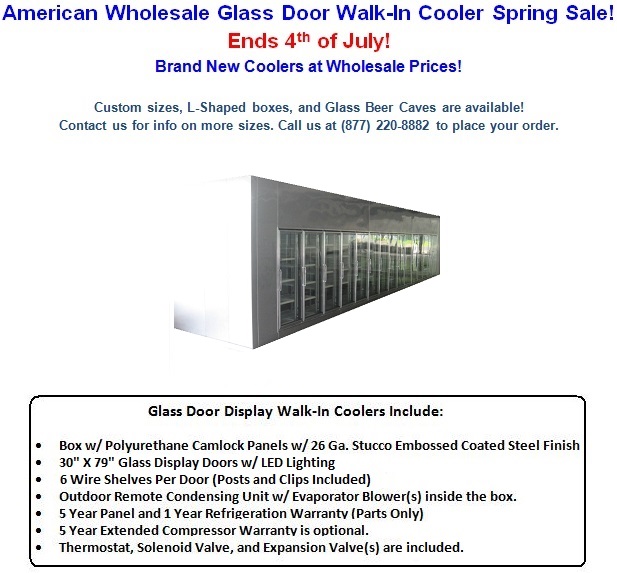 walk in cooler sale