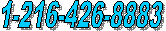 1-216-426-8882    9am to 5pm
