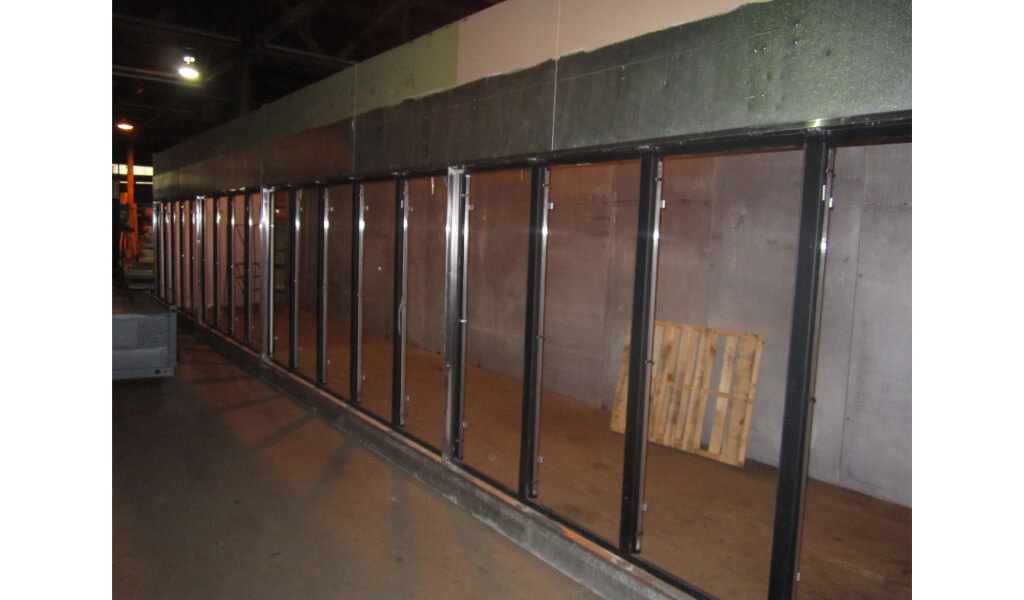 18 Door Walk-In Cooler
