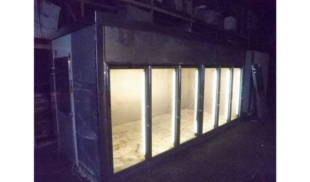 6 Door Walk-In Freezer