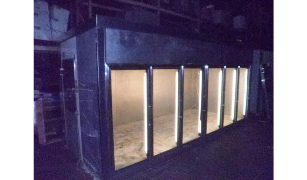 6 Door Walk-In Freezer