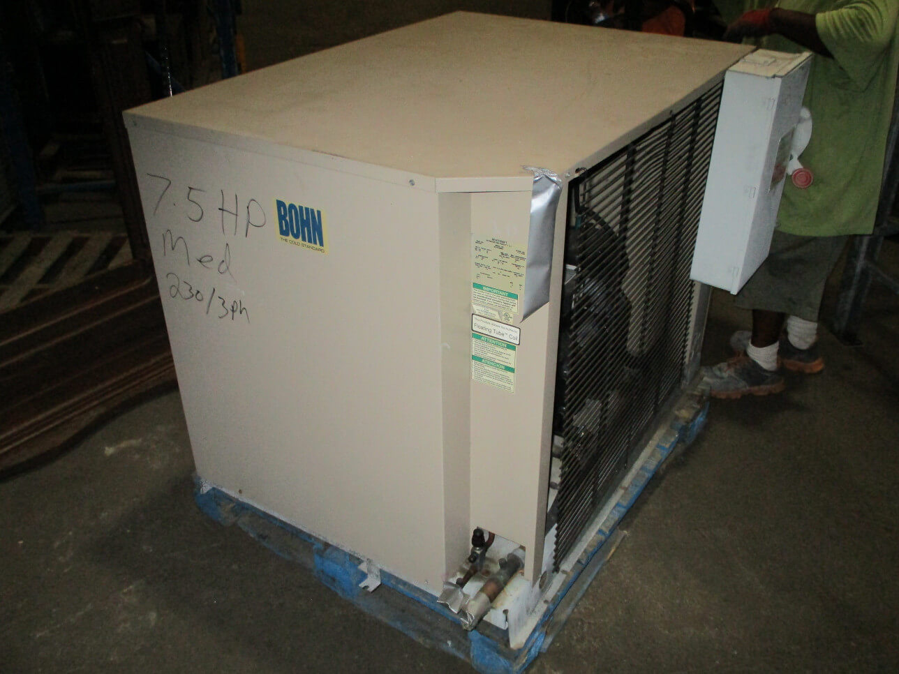 Bohn BDT0750M6C 7.5 HP Cooler Condensing Unit