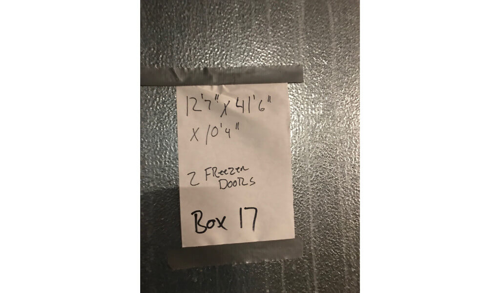 13 X 42 X 10 Cooler / Freezer Combination Box