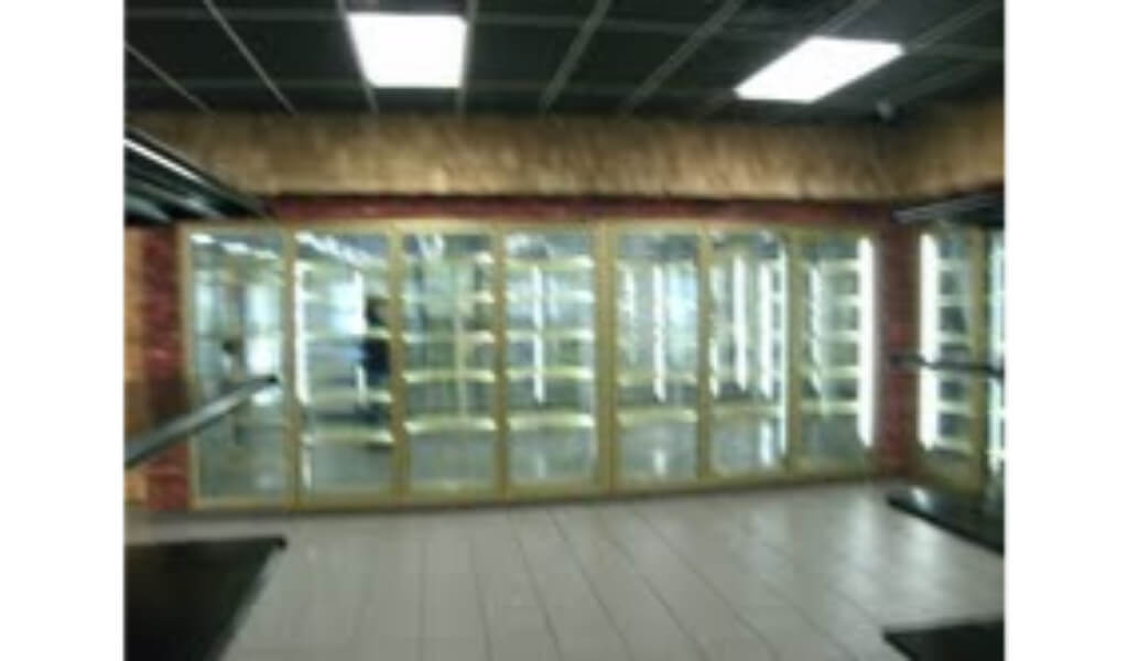 26 Door L-shaped Walk-In Cooler