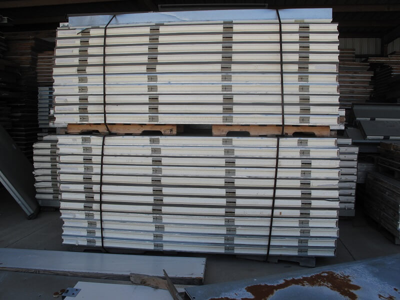 used walk in freezer panels